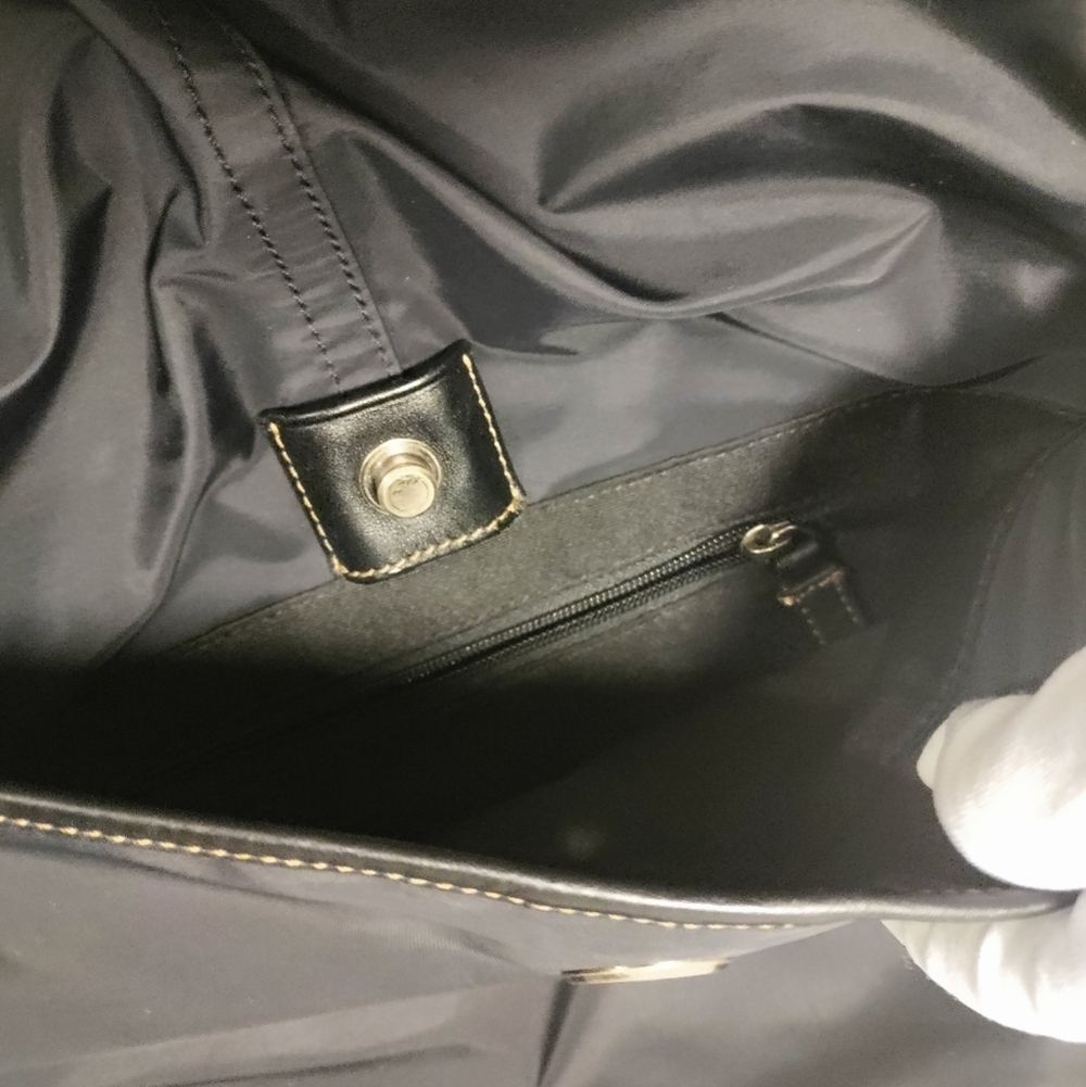 🗼RARE🗼Coach unisex black nylon messenger bag 5373 - Picture 11 of 12